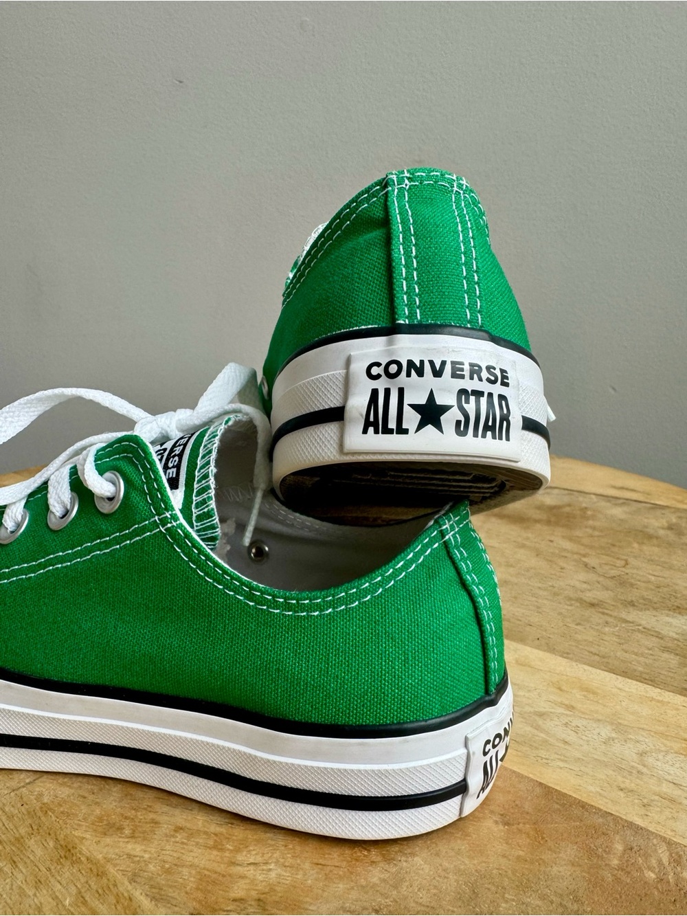 Converse Chuck Taylor All Star Low Retro Kelly Green Shoes Size 8 - Picture 6 of 10
